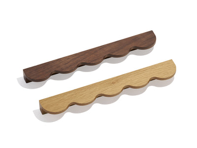 C238 - Moana Wavy Timber Cabinet Handle