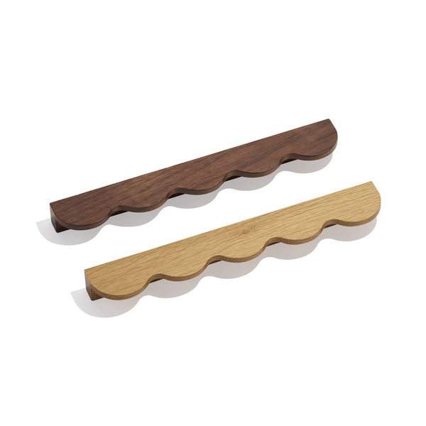 C238 - Moana Wavy Timber Cabinet Handle
