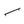 C240 - Matt Black Claremont Linear Appliance Pull