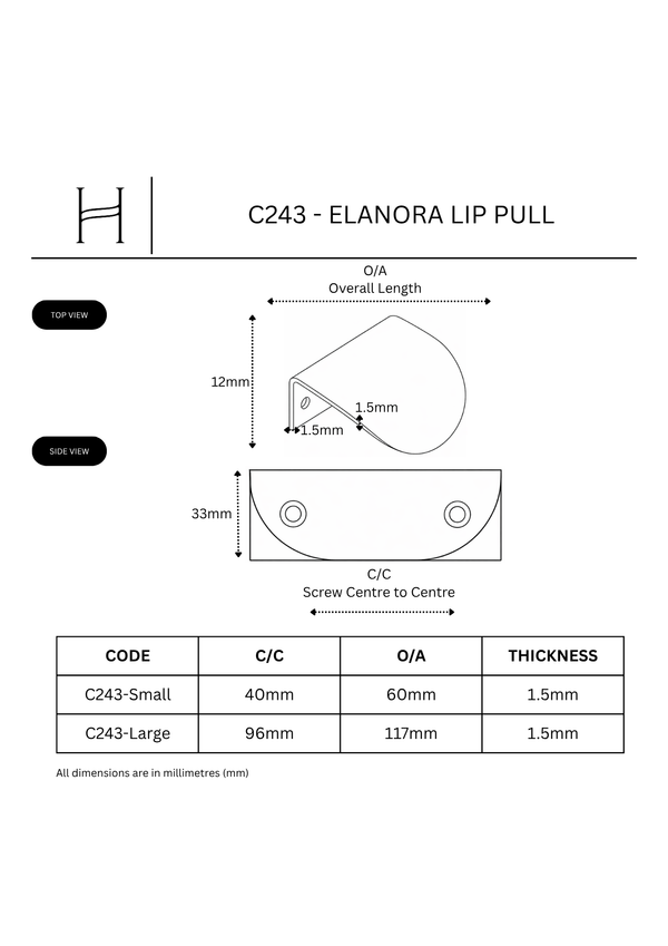 C243 - Elanora Lip Pull