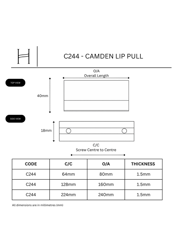 C244 - Camden Lip Pull