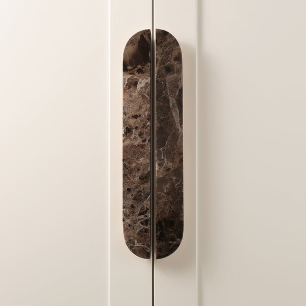 C253 - Brown Mani Half Arch Cabinet Handle