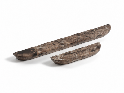 C253 - Brown Mani Half Arch Cabinet Handle