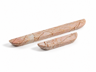 C253 - Pink Mani Half Arch Cabinet Handle