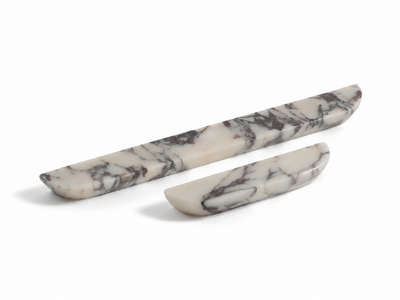 C253 - Purple Mani Half Arch Cabinet Handle