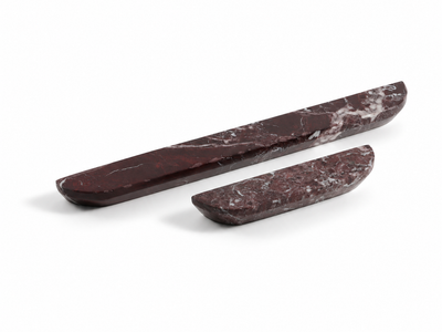 C253 - Red Mani Half Arch Cabinet Handle