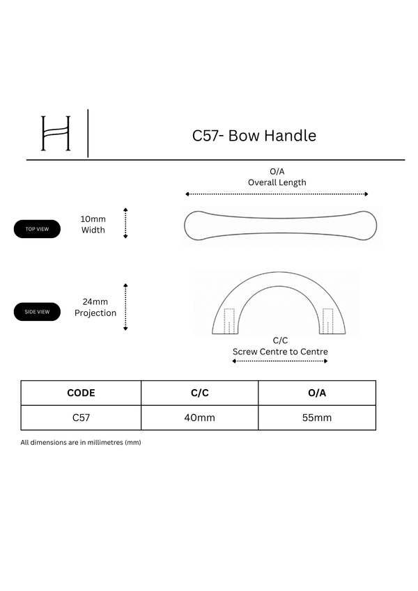 C57- Bow Handle