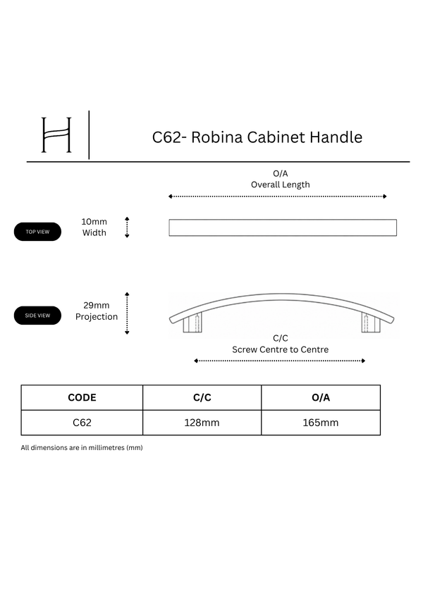 C62- Robina Cabinet Handle
