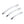 C86- Frankston Chrome Cabinet Handles