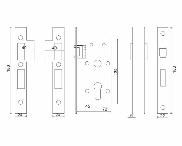 T3 - 45mm Roller Lock