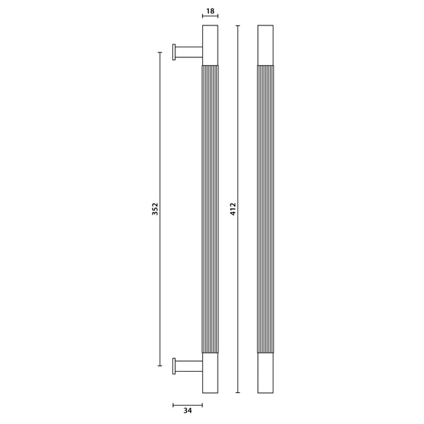 C240 - Claremont Linear Appliance Pull