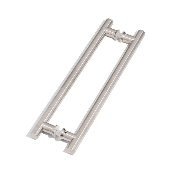 E55 - Small Brushed Stainless Steel Seaforth Entrance Pull Handle