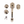 E77 - Hahndorf Antique Bronze Single Cylinder Handleset - Round Knob