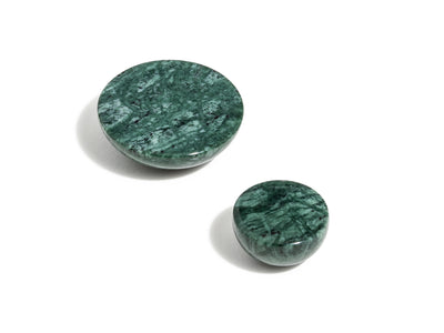 K158 – Green Marble Mani Dome Knob