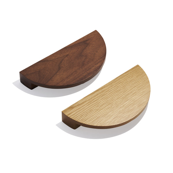 K151 - Hazelbrook Timber Half Moon Knob