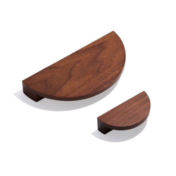 K151 - Hazelbrook Timber Half Moon Knob