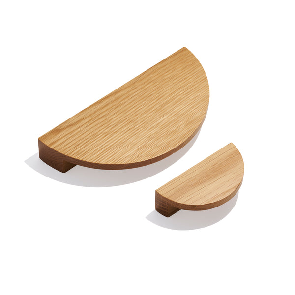 K151 - Hazelbrook Timber Half Moon Knob