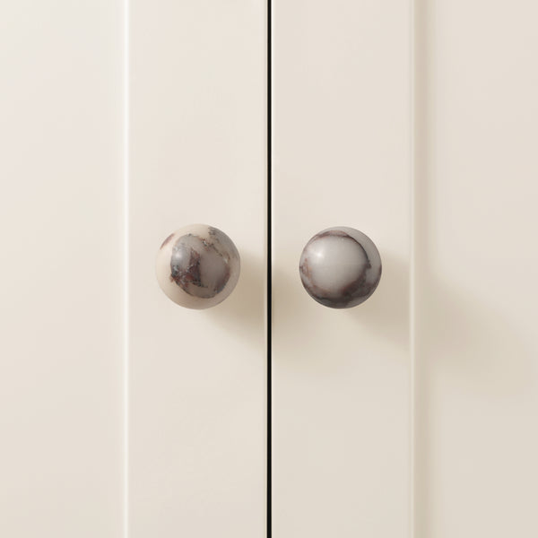 K166 - Marble Mani Bubble Knob