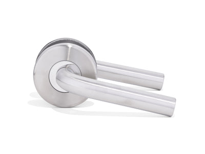 L1 - Hilton Brushed Stainless Steel Lever