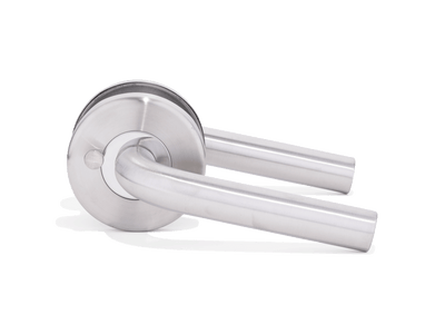 L1 - Hilton Brushed Stainless Steel Lever
