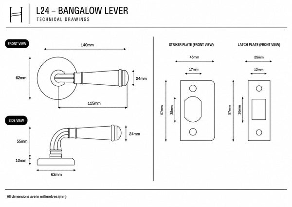 L24 - Bangalow Lever