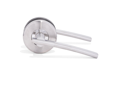 L5- Cairns Brushed Stainless Steel Lever