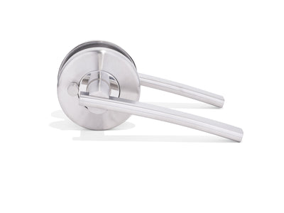 L5- Cairns Brushed Stainless Steel Lever