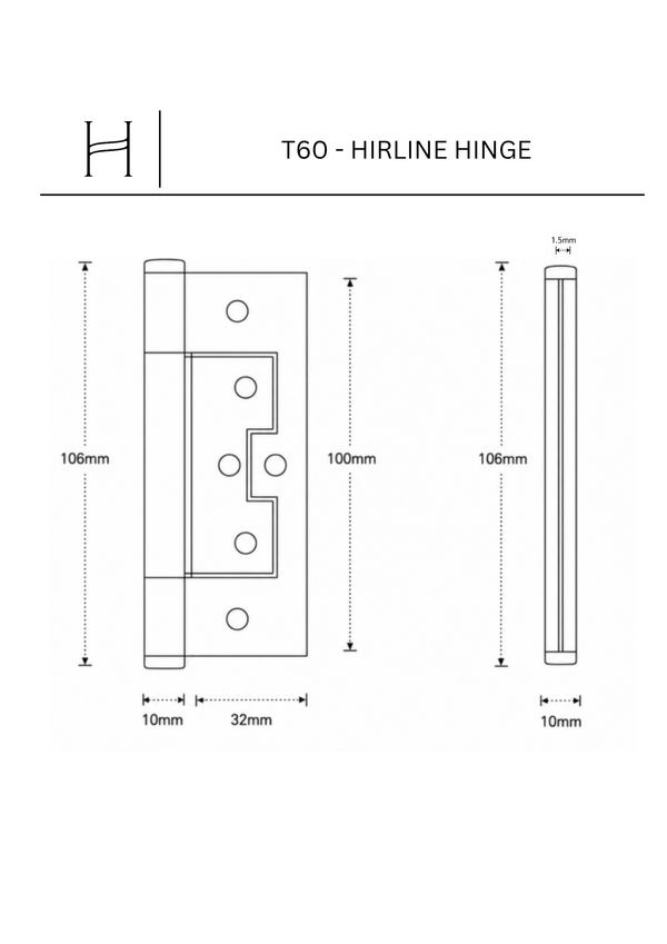 T60 - Hirline Hinge