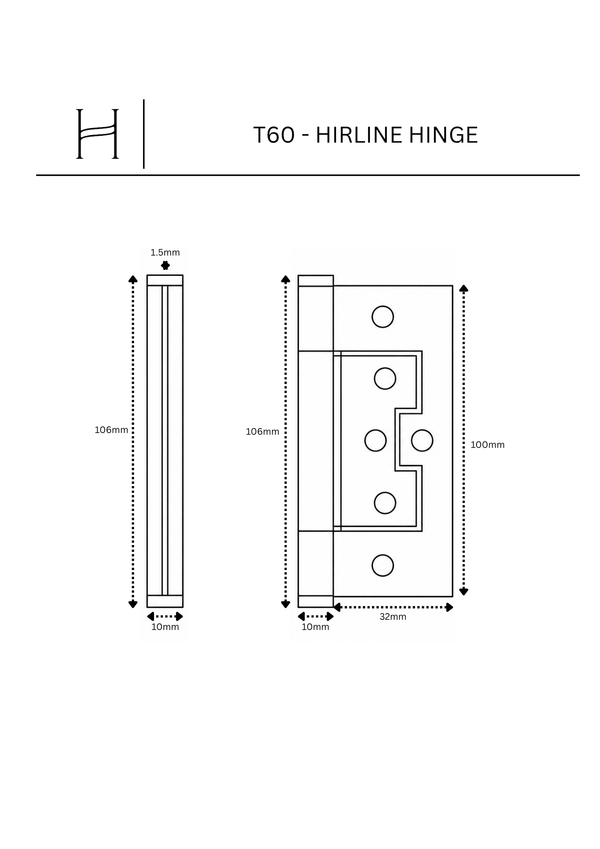 T60 - Hirline Hinge