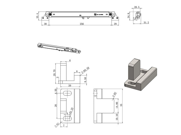 T80- Heavy Duty Soft Close