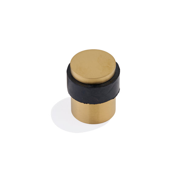 T92 - Column Floor Door Stop with Rubber Side Stopper