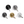 T98 - Round Sliding Cavity Door Key Set