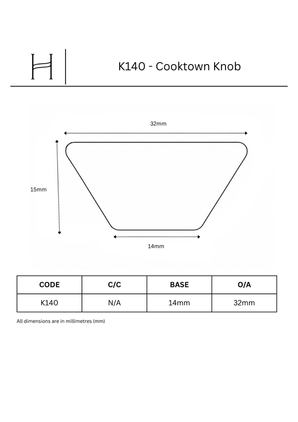 K140 - Cooktown Knob