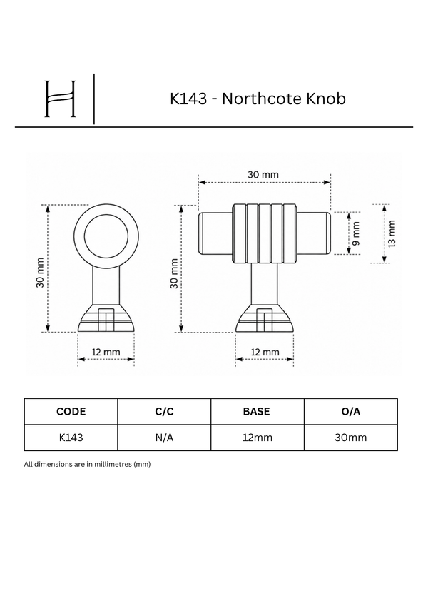 K143 - Northcote Knob