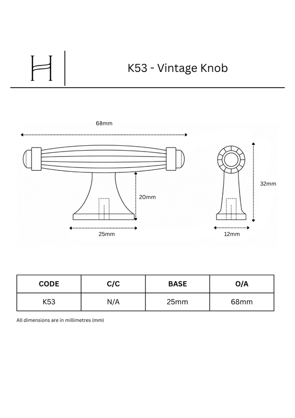K53 - Vintage Knob