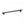 C242 - Matt Black Franklin Appliance Pull