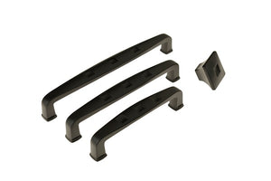 Black Stylish Tapered Bar Handle Cabinet Handle (C139-BL Aspley Handle)