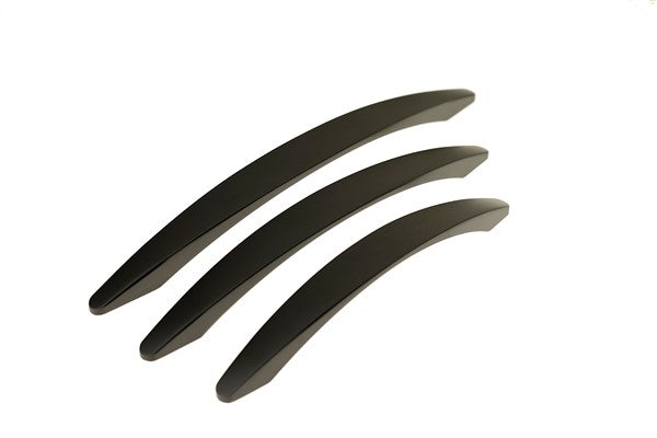 Black Tapered Bow Handle Cabinet Handle (C84-BL Designer Bow Handle)