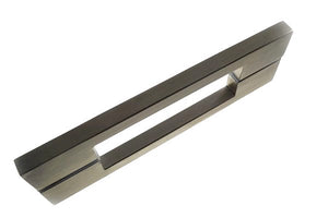Brushed Stainless Steel Square with Wide Feet Entrance Pull Handles (E5 Elegant) compressed