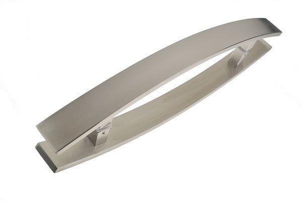 Brushed Stainless Steel Wide Bow Entrance Handle Pull Handles (E1-SS Fraser)