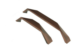 Copper Decorative ngular Flat Design Cabinet Handle (C161-Retro)