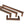 Copper Square Handle Cabinet Handle (C164-COP Moreton Bay)
