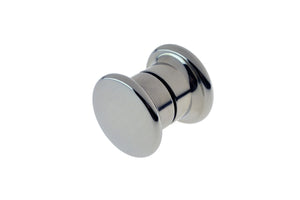 Polished Stainless Steel Flat Round Shower Knob (K97-Ballina)