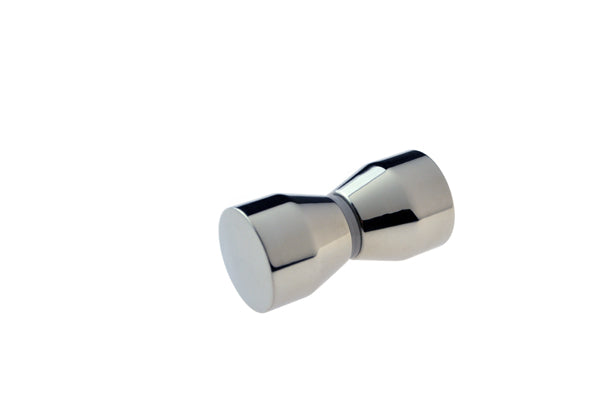 Polished Stainless Steel Round Tapered Shower Knob (K98-Maroubra)