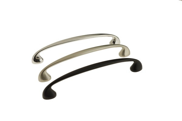 Satin Nickel, Black or Chrome Bow Handle Cabinet Handle (C11 Stylish Bow)